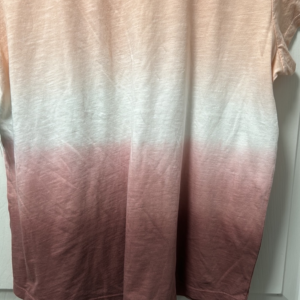 NWT Susina Tri Colored 100% Cotton Tee Size Large - Picture 7 of 12